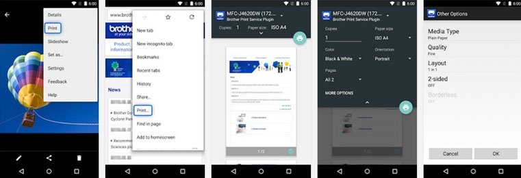 Brother Android Print Service